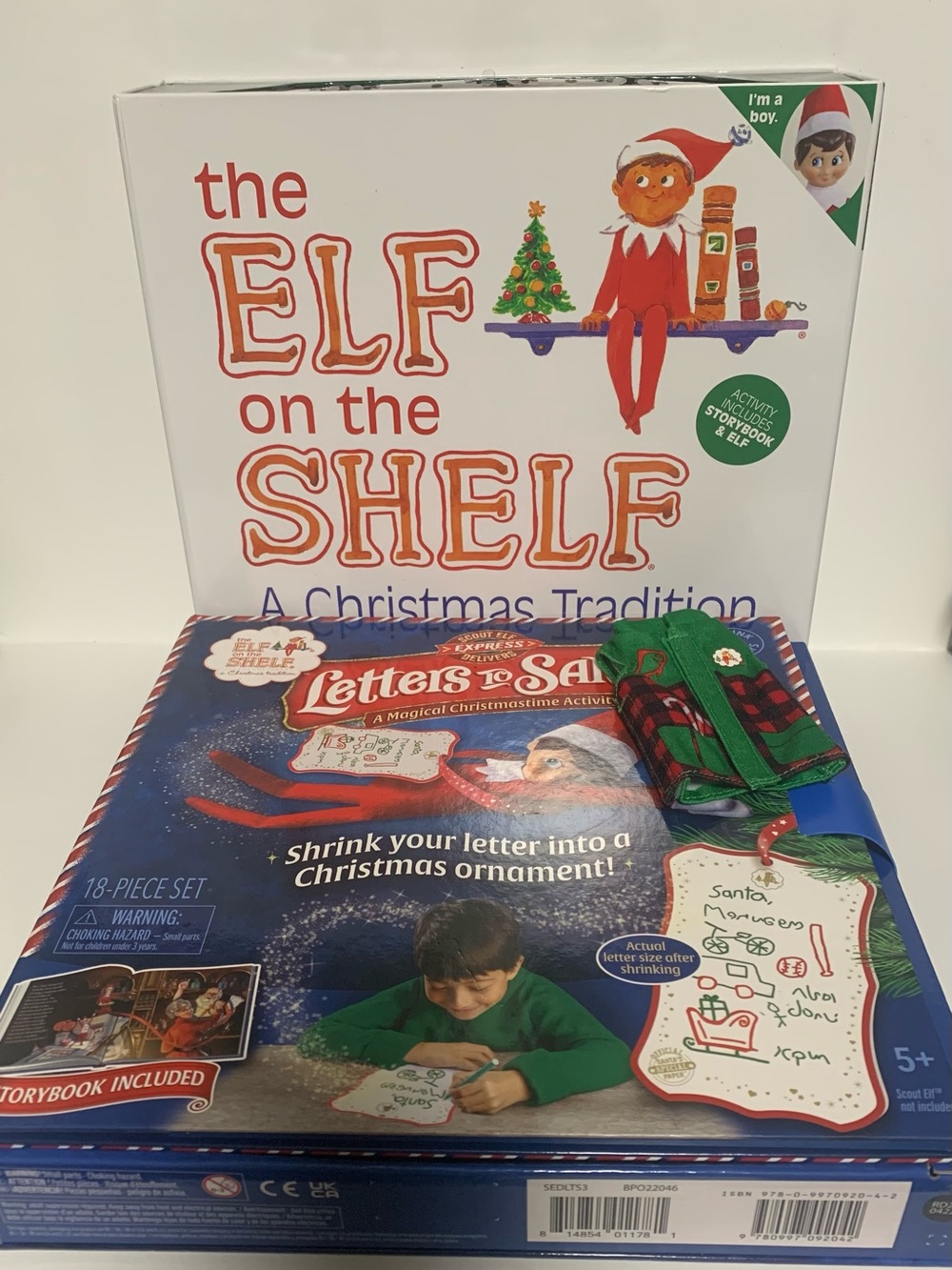 The ELF on the SHELF A Christmas Tradition Book & Elf